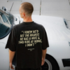 IMG_9610 Fuel & Coffee Motorsport Oversized T-Shirt – Black