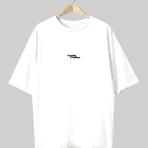 Fuel & Coffee Motorsport Oversized T-Shirt – White
