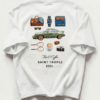 IMG_9616 Fuel & Coffee Saint-Tropez 1984 Oversized T-Shirt – White