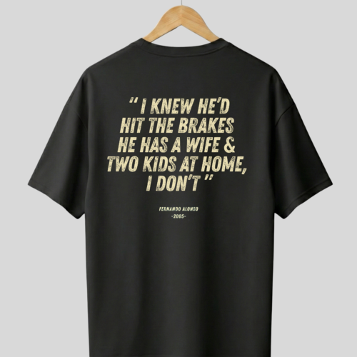 IMG_9632 Fuel & Coffee Motorsport Oversized T-Shirt – Black