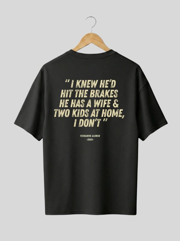 IMG_9632 Fuel & Coffee Motorsport Oversized T-Shirt – Black