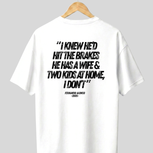 IMG_9633 Fuel & Coffee Motorsport Oversized T-Shirt – White
